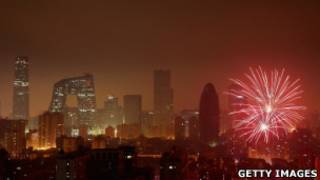 2013年春節北京煙花