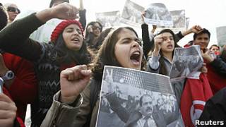 Protestas en Túnez