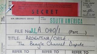 Archivo secreto Foto: BBC/National Archives