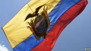bandera de Ecuador
