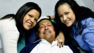 Chavez da yaransa biyu