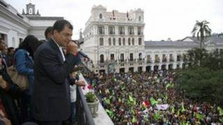 Shugaba Rafael Correa