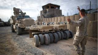 Một căn cứ của liên quân Nato tại Afghanistan
