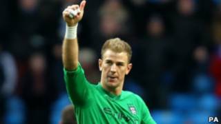 المدير الفني لمانشستر سيتي مانويل بلغريني يشيد بحارس مرماه جو هارت ويصف بأنه أفضل حارس في الدوري الإنجليزي.
