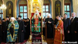 Патриарх Кирилл в Пловдиве