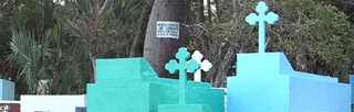 Cementerio en El Salvador