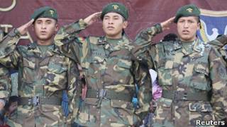 Soldados bolivianos