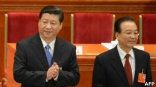 习近平和温家宝