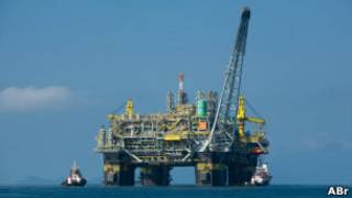 Plataforma de Petrobras (Foto ABr)