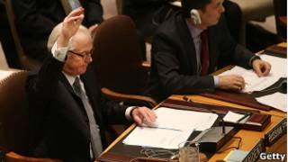 Представитель России в ООН Виталий Чуркин