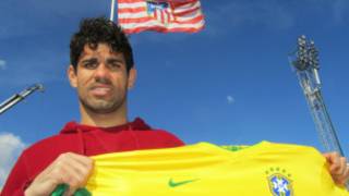 Diego Costa (Fernando Kallás / BBC Brasil)