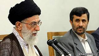 آیت الله خامنه ای و محمود احمدی نژاد