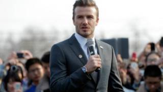 David Beckham gặp gỡ học sinh Trung Quốc