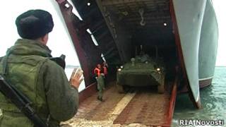 Военные упражнения на Кубани