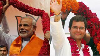 राहुल गांधी, नरेंद्र मोदी