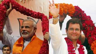 नरेंद्र मोदी, राहुल गाँधी