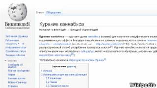 Скриншот статьи "Википедии"