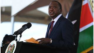 Rais wa Kenya Uhuru Kenyatta