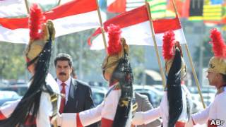 Nicolas Maduro visita o Itamaraty em 2011 (foto: Elza Fiúza - ABr)