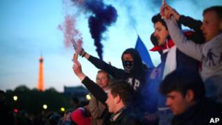 В ходе протестов в Париже