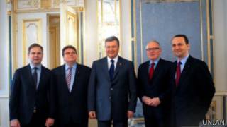 Янукович із міністрами закордонних справ країн ЄС