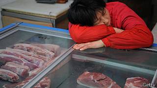 Açougue na China (Foto Getty Image)
