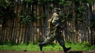 Umusirikare wa leta ya Kongo i Minova