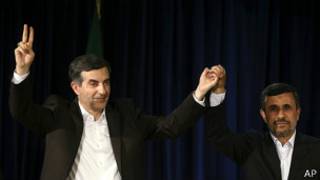 احمدی نژاد و مشایی