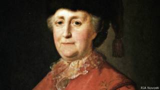 Екатерина II (портрет кисти Михаила Шибанова)