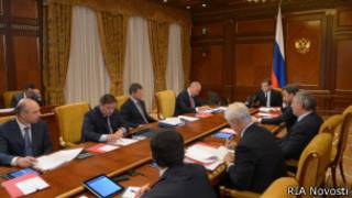 Заседание российского кабинета министров