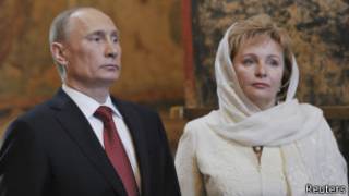 Владимир и Людмила Путины