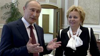 Владимир Путин ва собиқ рафиқаси Людмила
