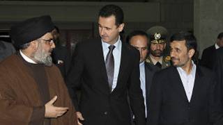 نجاد والأسد وحزب الله
