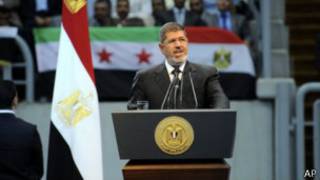 الرئيس المصري، محمد مرسي