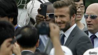 David Beckham en Shangai