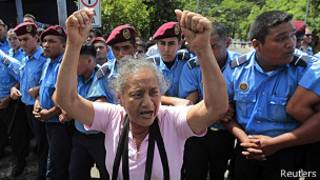 Protestas en Managua