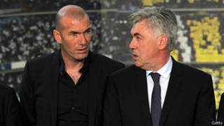 Zidane dan Ancelotti