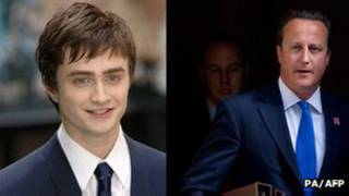 Daniel Radcliffe & David Cameron