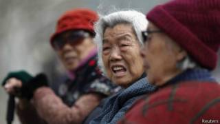 中国老人