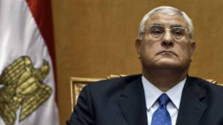 Interim President Mansour