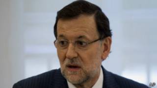 Mariano Rajoy, presidente del gobierno español