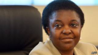 Cecile Kyenge, ministra de Integración de Italia