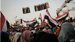 Manifestación en El Cairo