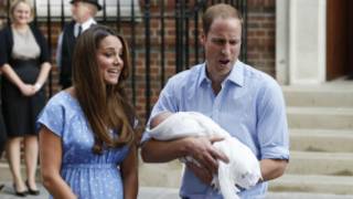 Yerima William da Gimbiya Kate da jaririnsu