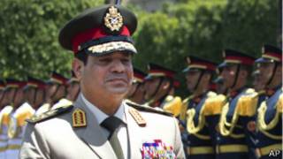 وزير الدفاع المصري، عبد الفتاح السيسي
