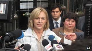 Evelyn Matthei, candidata del oficialismo en Chile