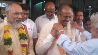 TNA new CM Wigneshwaran with party leaders (file photo)