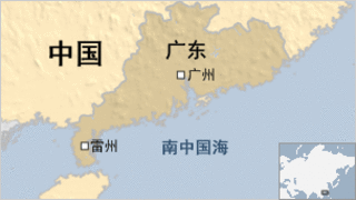 湛江雷州地图