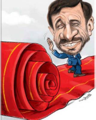 کارتون هادی حیدری، شرق