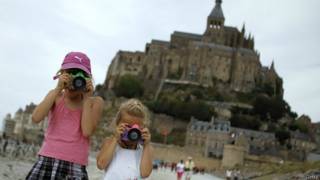 tourists